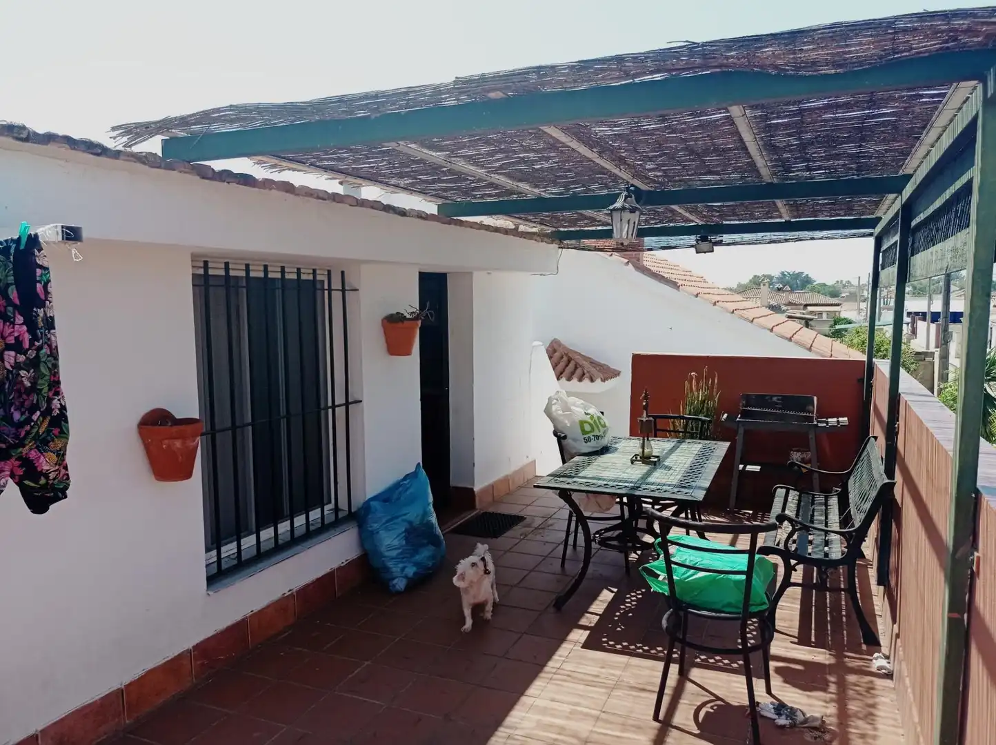 Terrassa de Casa o xalet en venda en Chiclana de la Frontera amb Aire condicionat, Jardí privat i Terrassa