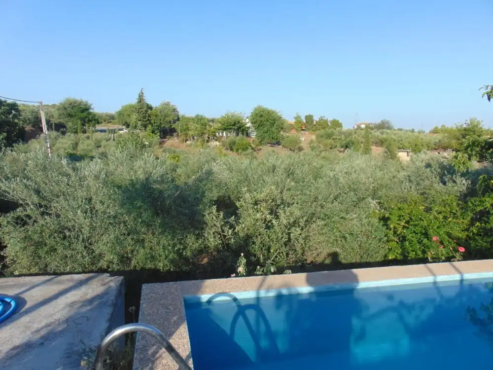 Piscina de Finca rústica en venta en Lora del Río con Aire acondicionado, Calefacción y Terraza