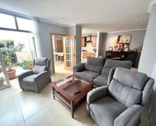 Living room of Single-family semi-detached for sale in Málaga Capital  with Air Conditioner, Heating and Terrace