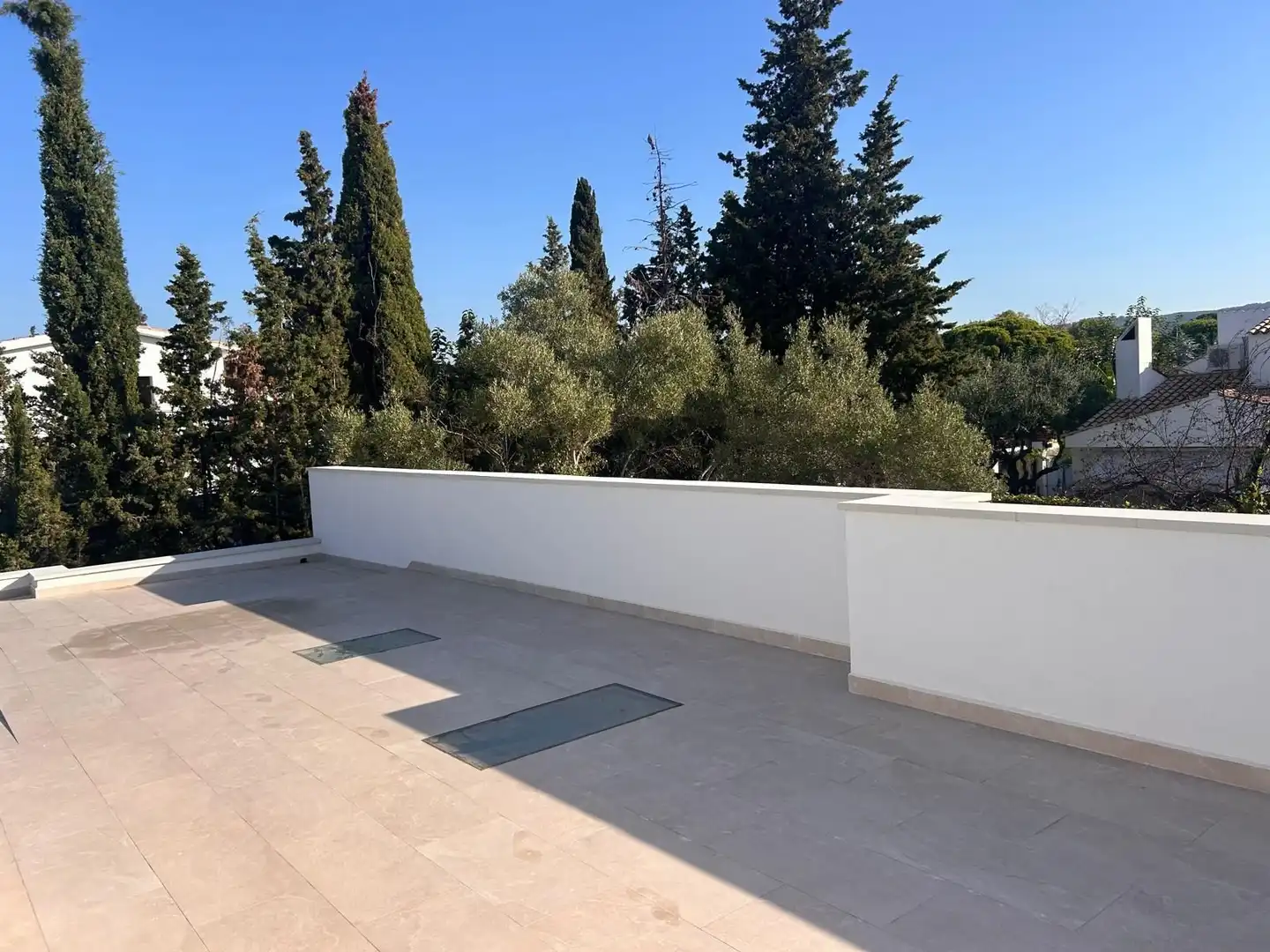 Terraza de Casa adosada en venta en Sant Pere de Ribes con Aire acondicionado, Calefacción y Jardín privado