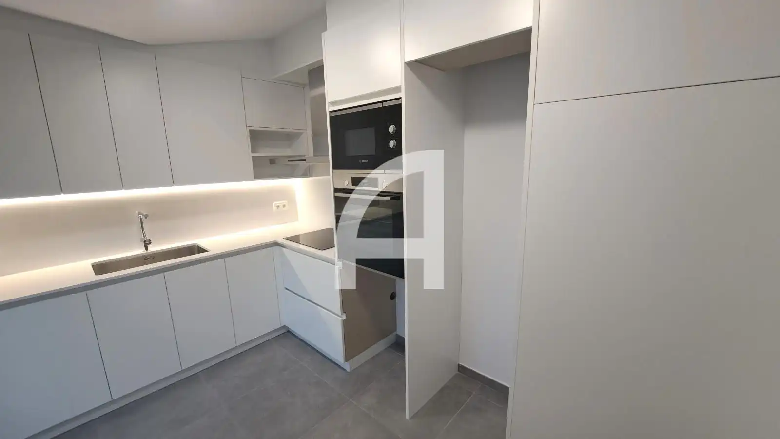 Kitchen of Duplexes for sale in Terrassa  with Air Conditioner, Heating and Terrace