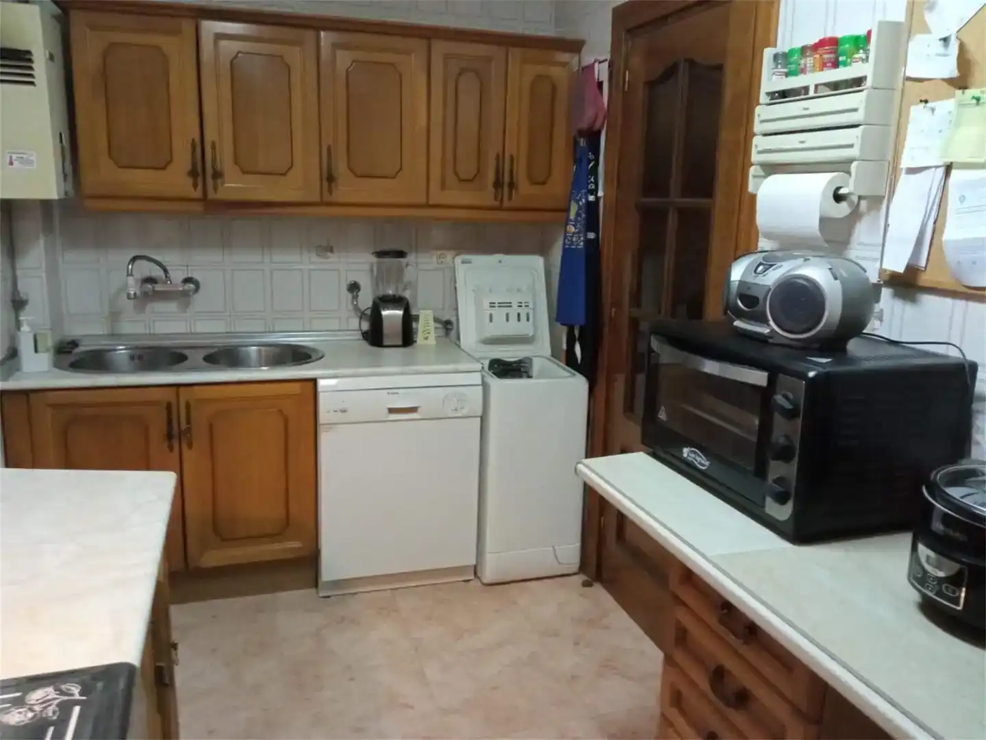 Cuina de Dúplex en venda en Baeza amb Aire condicionat i Balcó