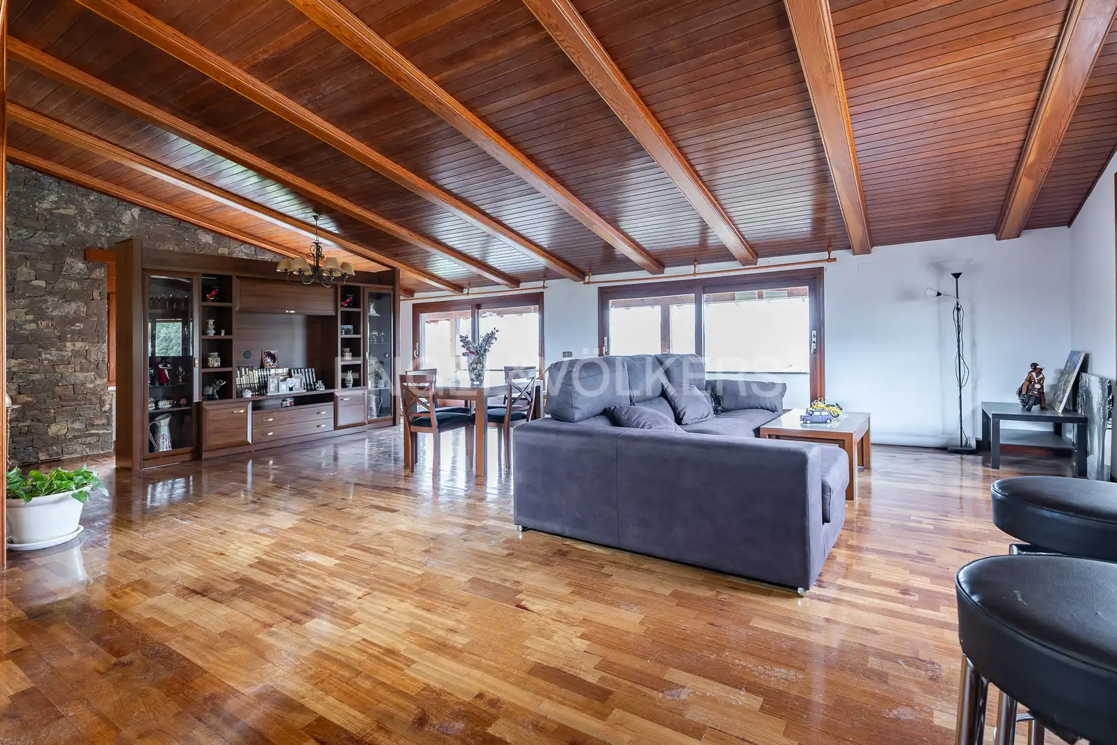 Sala d'estar de Casa o xalet en venda en Seva amb Aire condicionat, Calefacció i Jardí privat