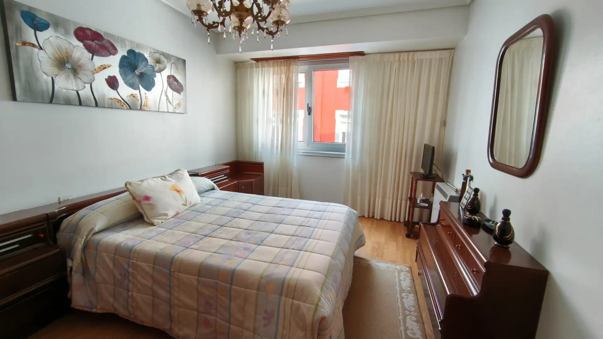Bedroom of Flat for sale in Narón  with Heating, Terrace and Storage room