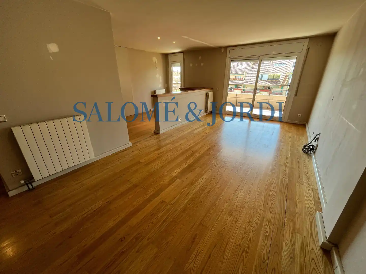 Sala de estar de Piso en venta en Vilassar de Mar con Calefacción, Parquet y Terraza