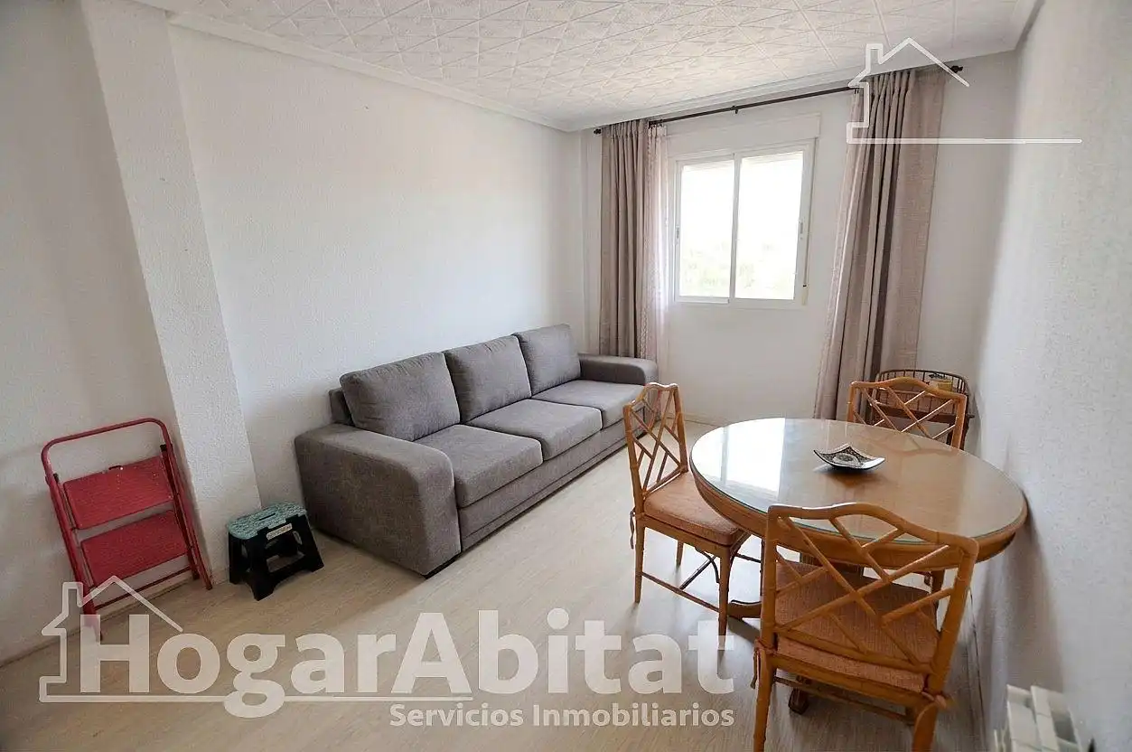 Sala de estar de Piso en venta en Valencia con Aire acondicionado, Calefacción y Amueblado