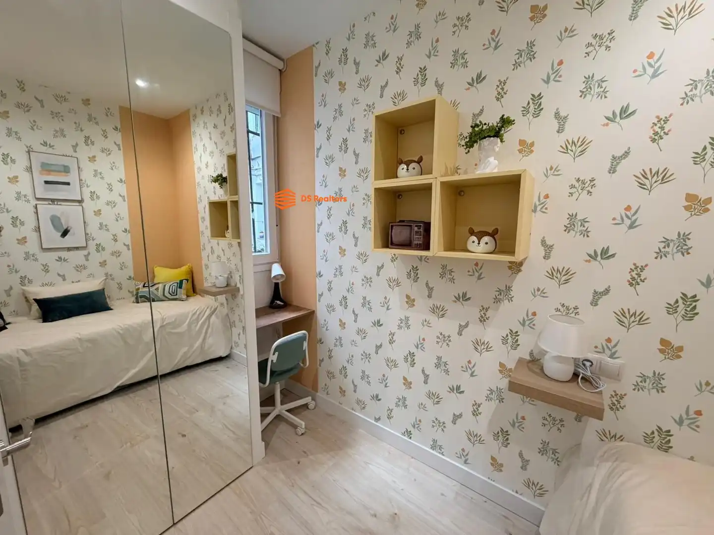 Schlafzimmer von Erdgeschoss zum Verkauf in Madrid mit Heizung und Möbliert