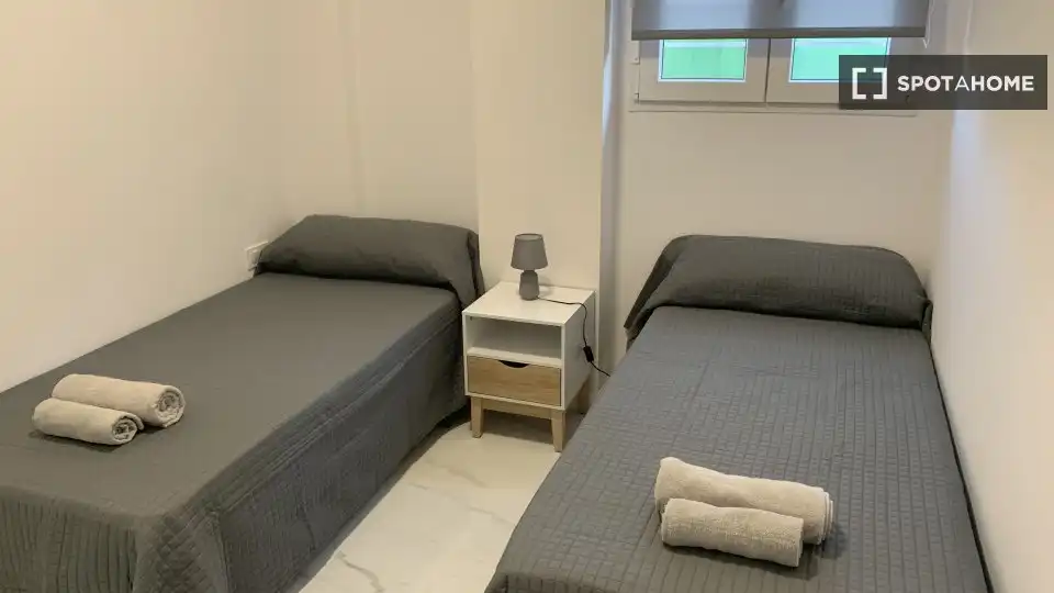 Bedroom of Flat for rent in Sagunto / Sagunt  with Air Conditioner, Heating and Furnished