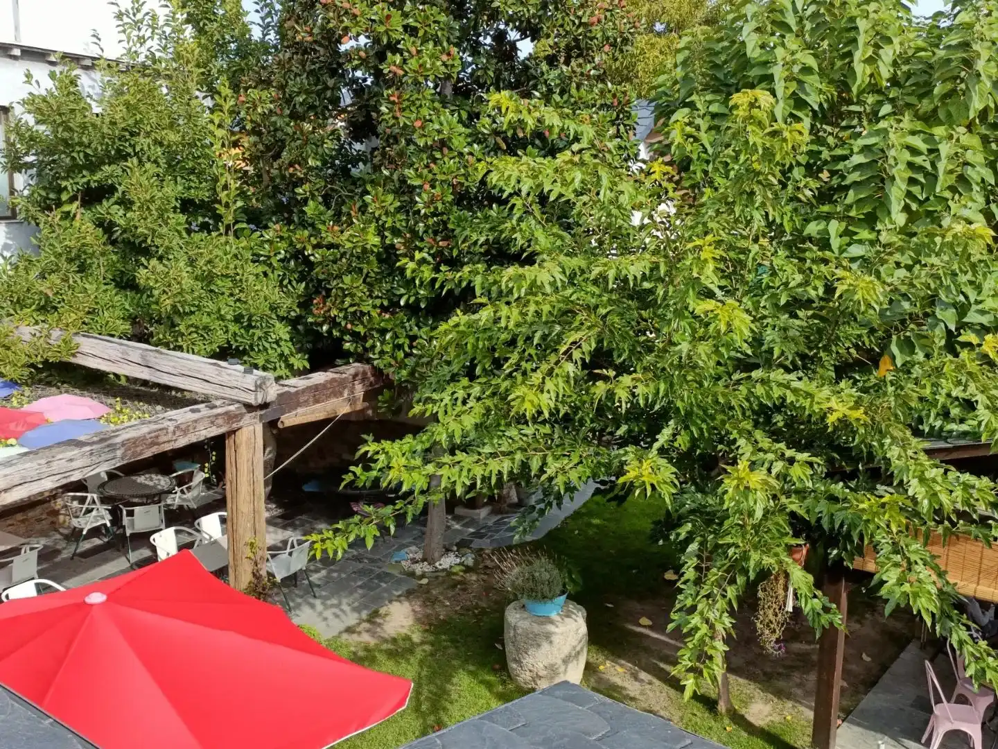 Garden of Houses for sale in Camponaraya, León