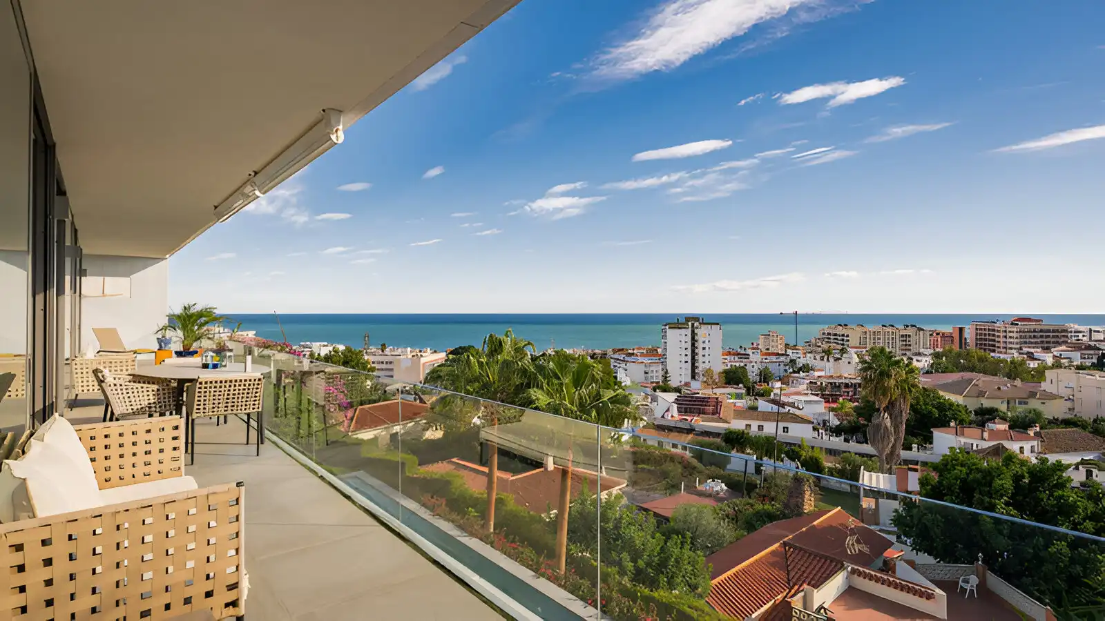 Terrace of Houses for sale in Torremolinos  with Air Conditioner, Private garden and Terrace