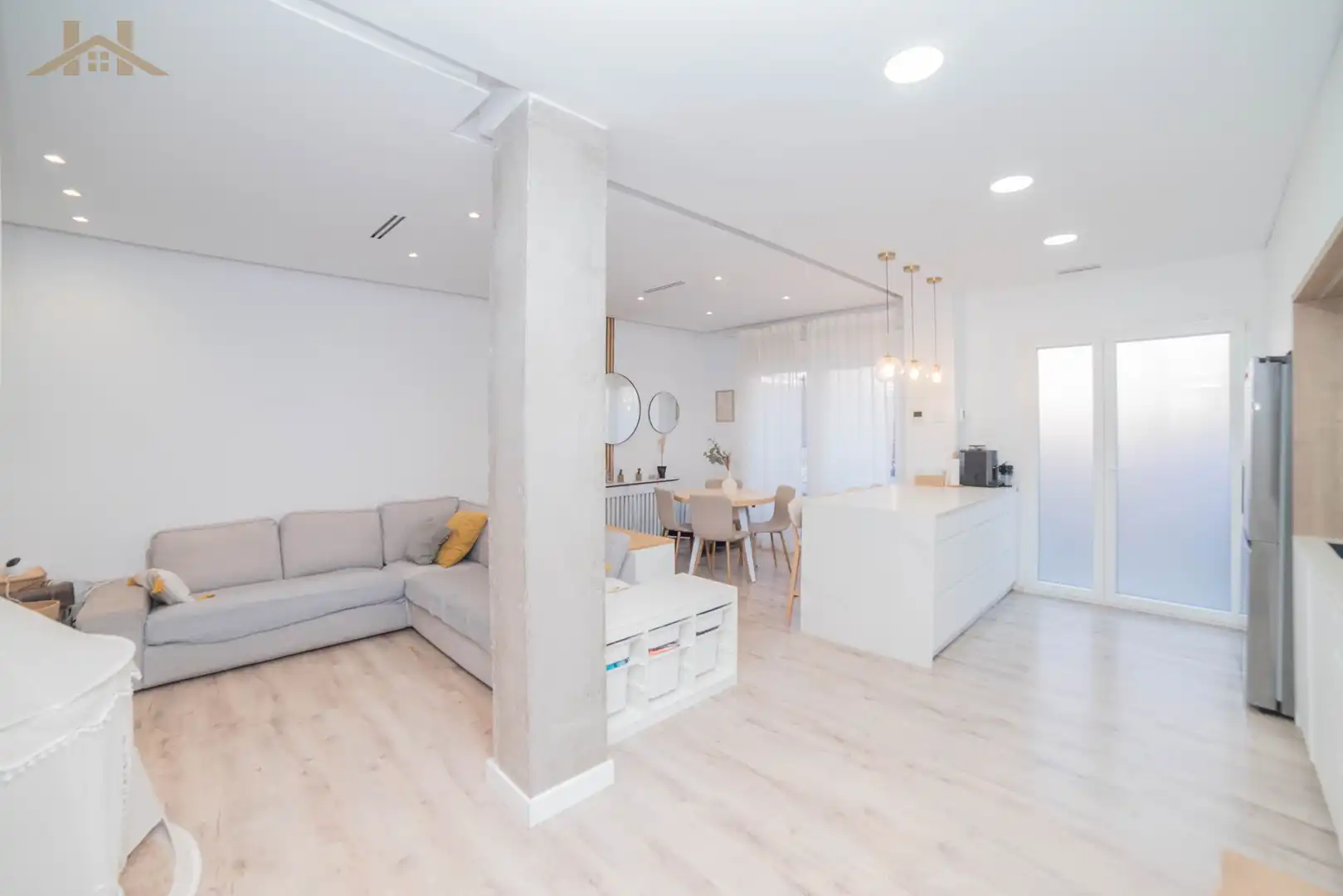 Sala de estar de Piso en venta en Arroyomolinos (Madrid) con Aire acondicionado, Calefacción y Jardín privado