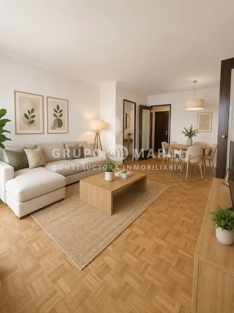 Sala de estar de Piso en venta en Barcelona con Calefacción y Balcón
