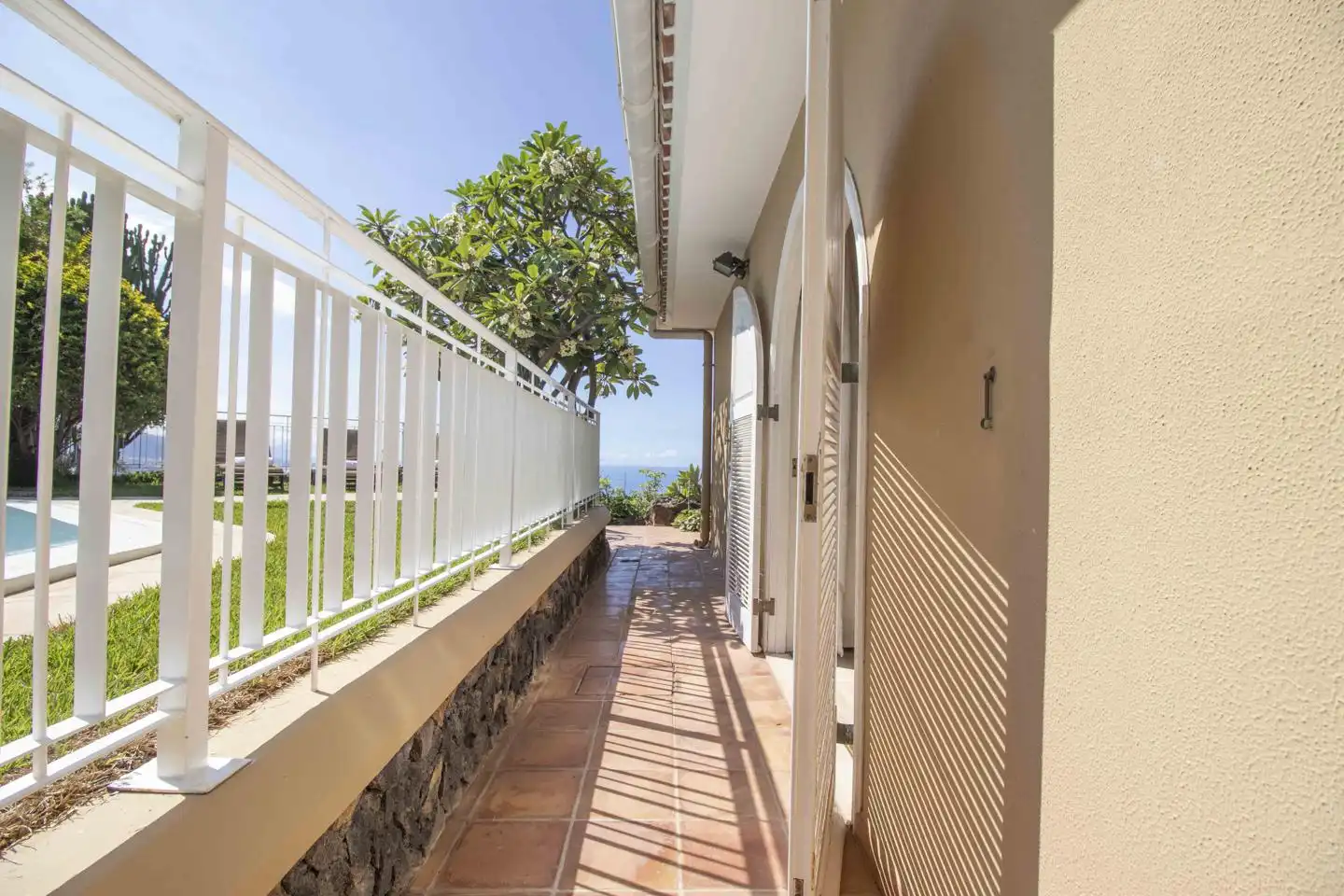 Terrassa de Casa adosada en venda en Santa Úrsula amb Jardí privat, Terrassa i Piscina