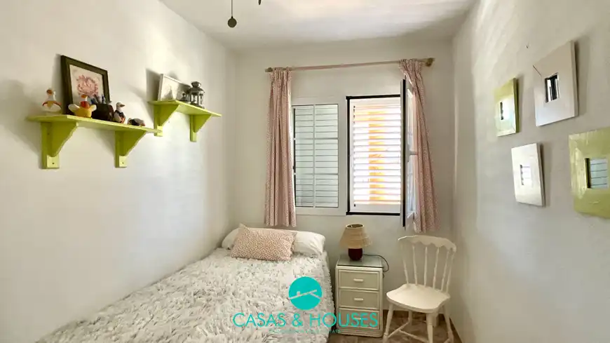 Bedroom of Flat for sale in La Manga del Mar Menor  with Air Conditioner, Terrace and Furnished
