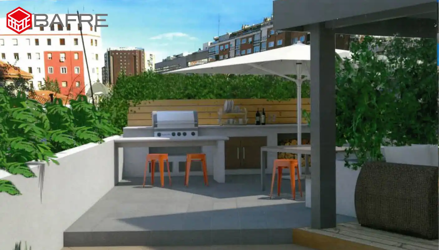 Terrasse von Wohnung zum Verkauf in Madrid mit Klimaanlage, Heizung und Terrasse
