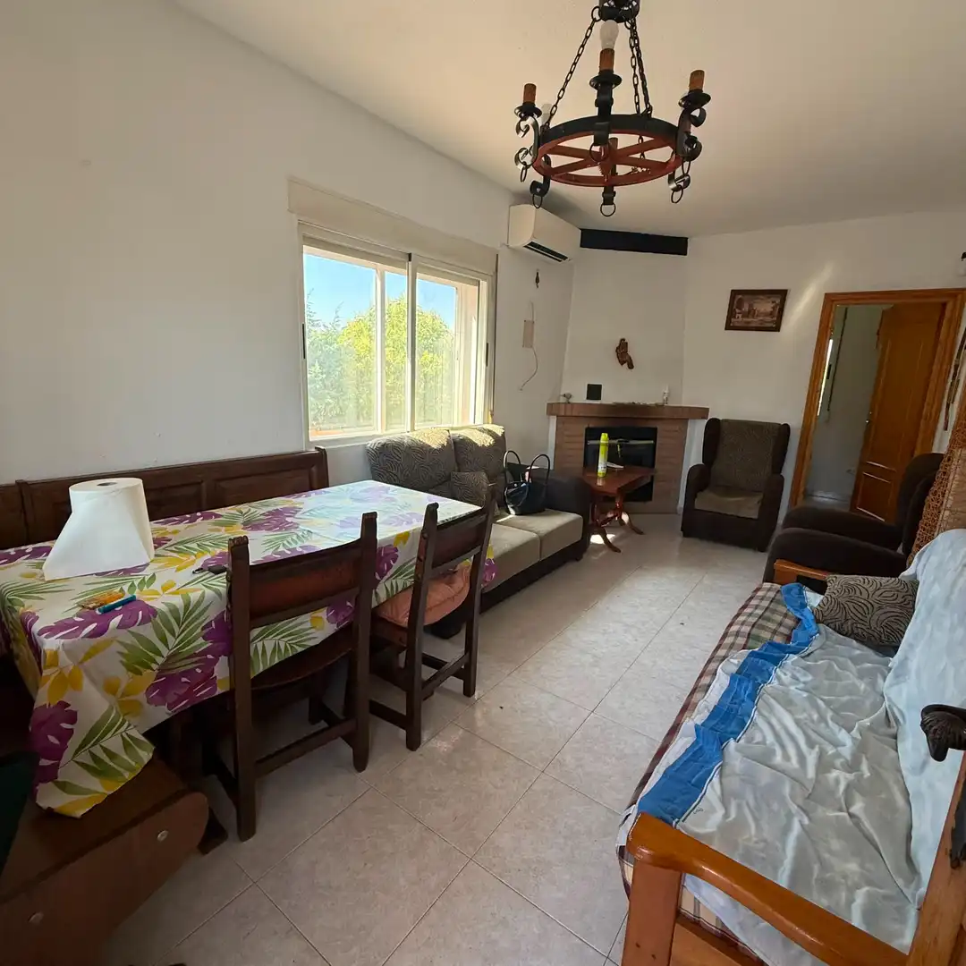 Living room of Houses for sale in Cardiel de los Montes  with Air Conditioner, Heating and Private garden