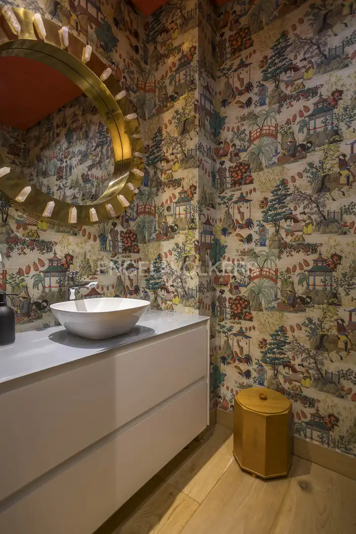 Baño de Dúplex en venta en Madrid con Aire acondicionado, Calefacción y Jardín privado