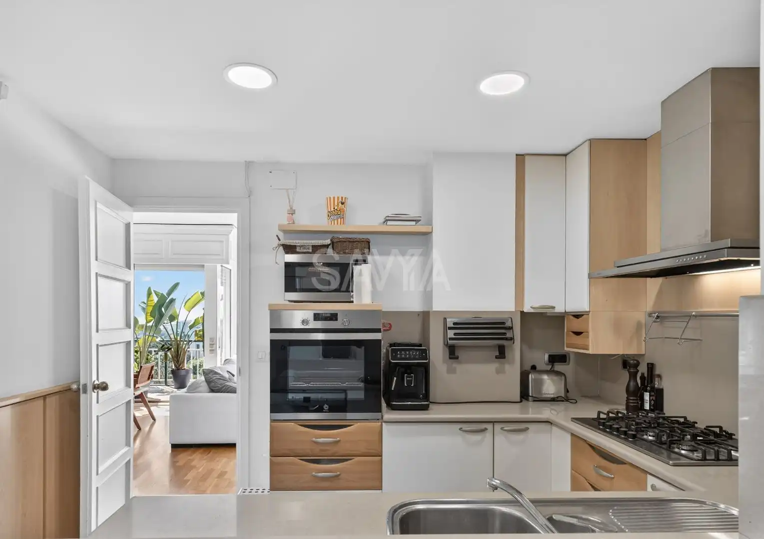 Cocina de Piso en venta en Barcelona con Aire acondicionado, Calefacción y Parquet