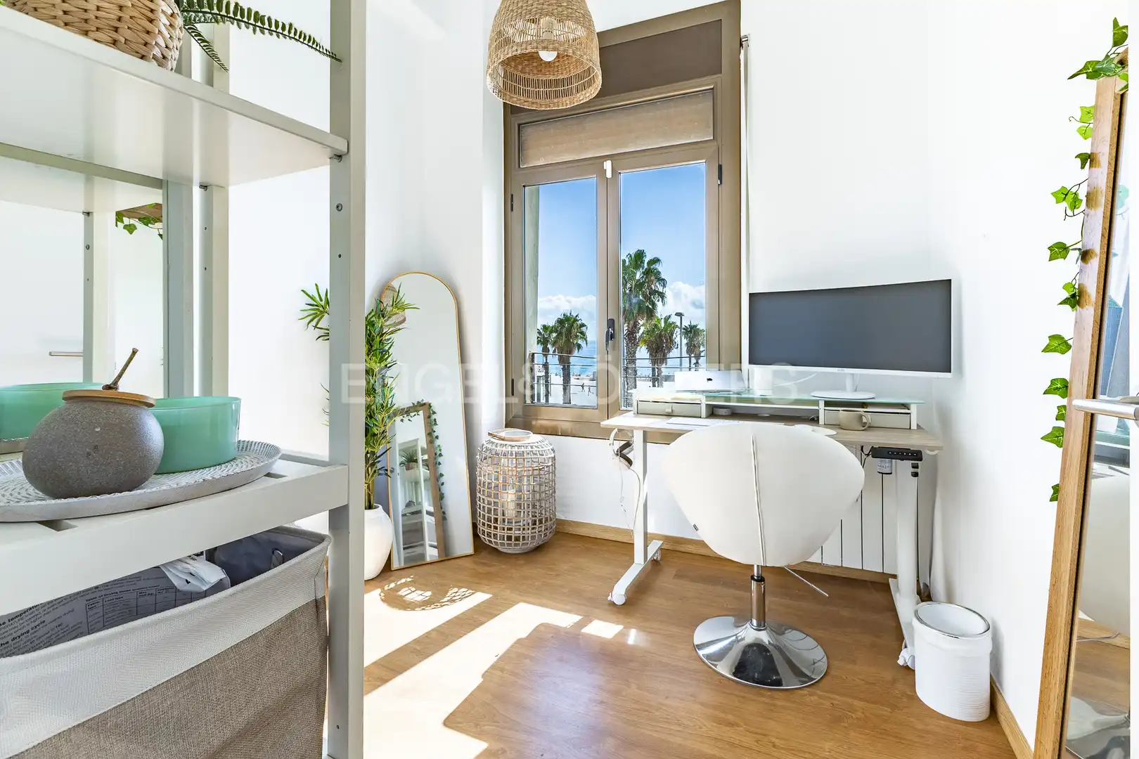 Wohnung zur Miete in Barcelona mit Heizung, Parkett und Möbliert