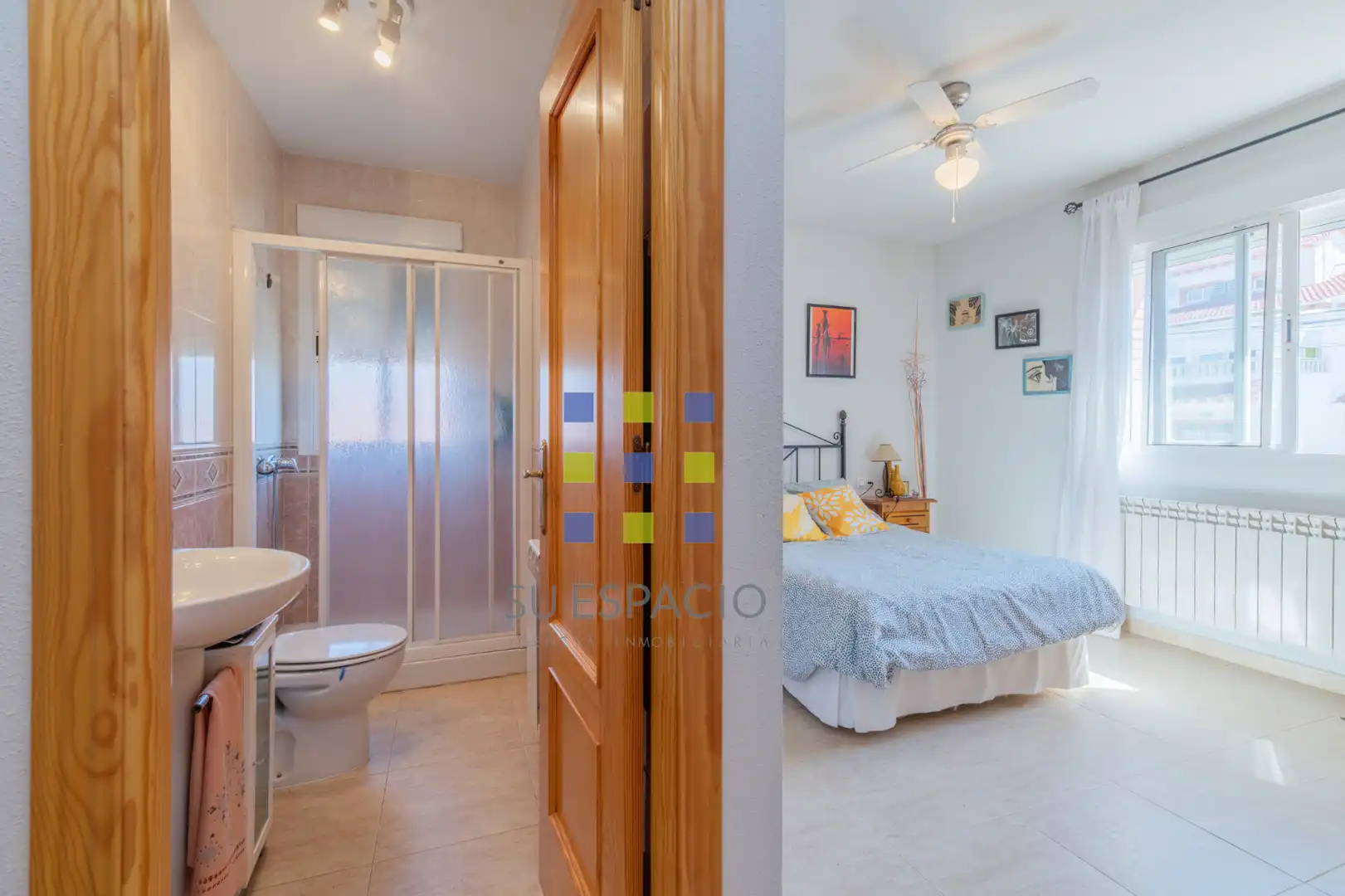 Schlafzimmer von Haus oder Chalet zum Verkauf in Méntrida mit Heizung, Privatgarten und Terrasse