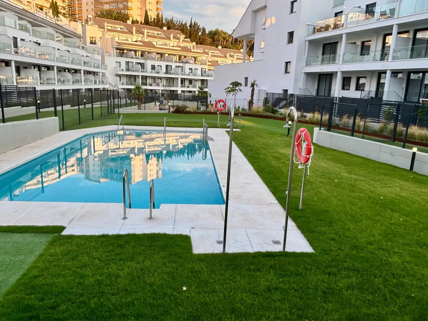 Swimming pool of Apartments for sale in Fuengirola  with Heating, Private garden and Terrace