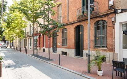 Exterior view of Single-family semi-detached for sale in Terrassa  with Air Conditioner, Heating and Private garden