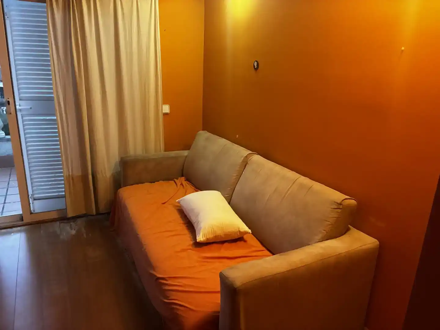 Sala d'estar de Casa o xalet per a compartir en Llucmajor amb Aire condicionat, Jardí privat i Parquet