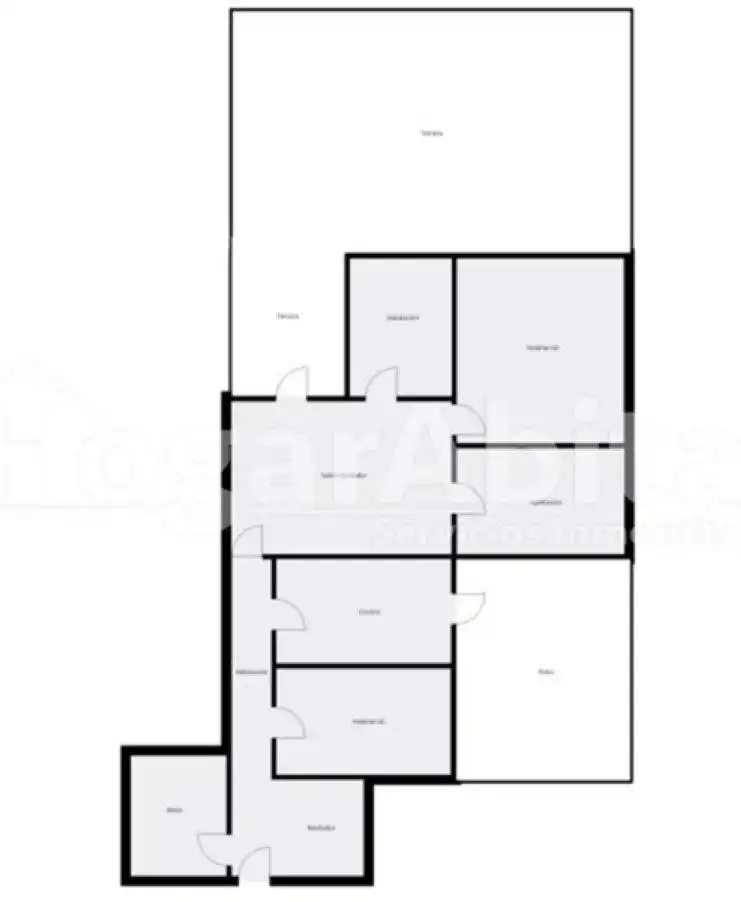 Piso en venta en Castellón de la Plana / Castelló de la Plana con Terraza