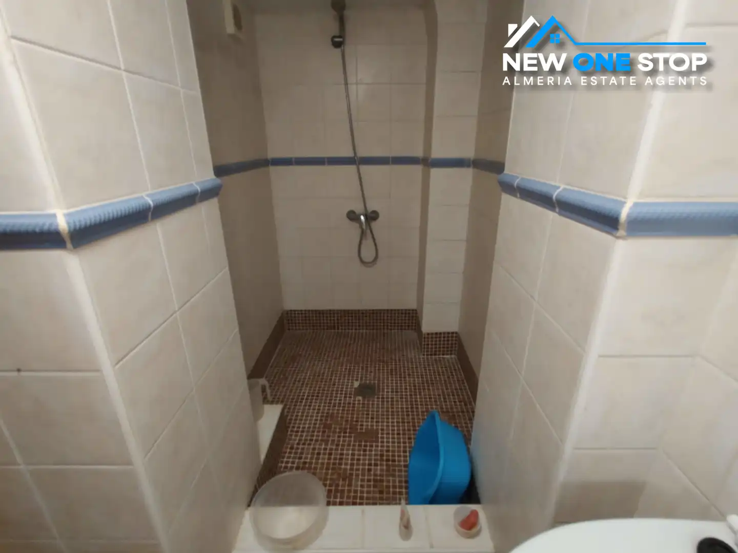 Baño de Casa o chalet en venta en Mojácar con Aire acondicionado, Jardín privado y Terraza