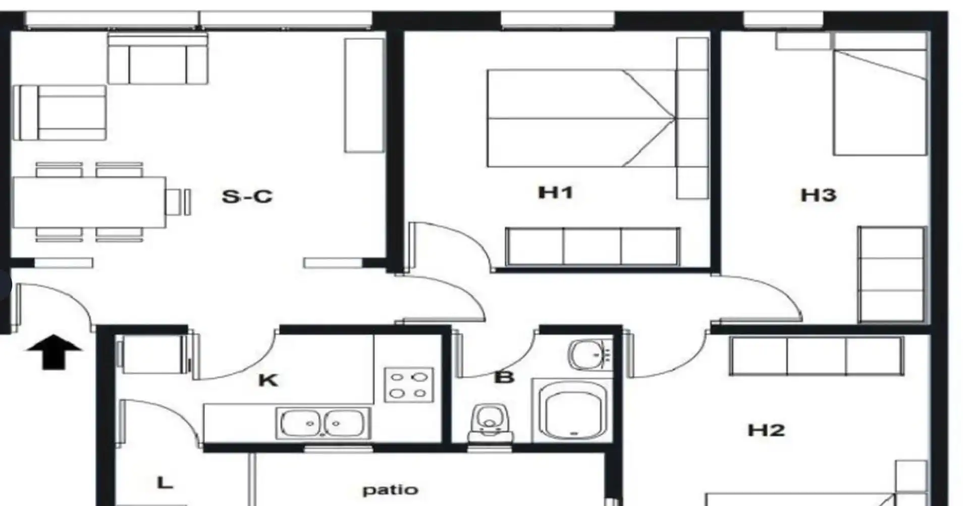 Apartamento en venta en Montcada i Reixac