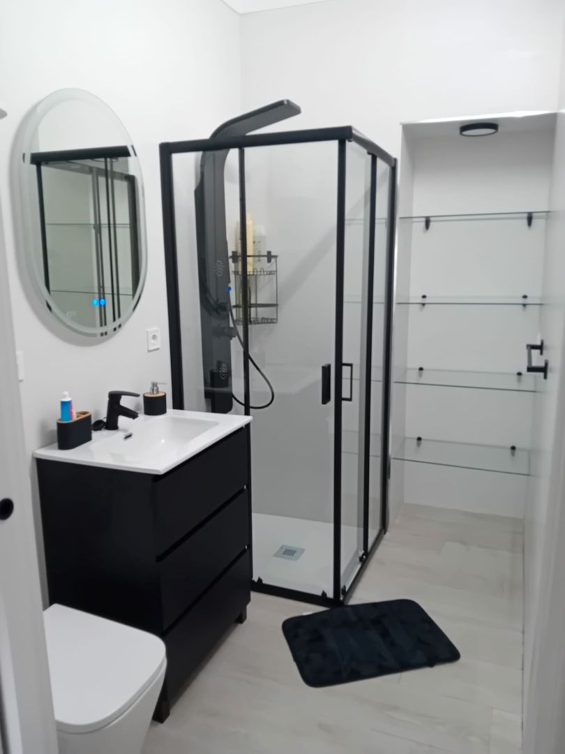 Bathroom of Apartment to rent in Alcalá de los Gazules  with Air Conditioner, Furnished and Oven