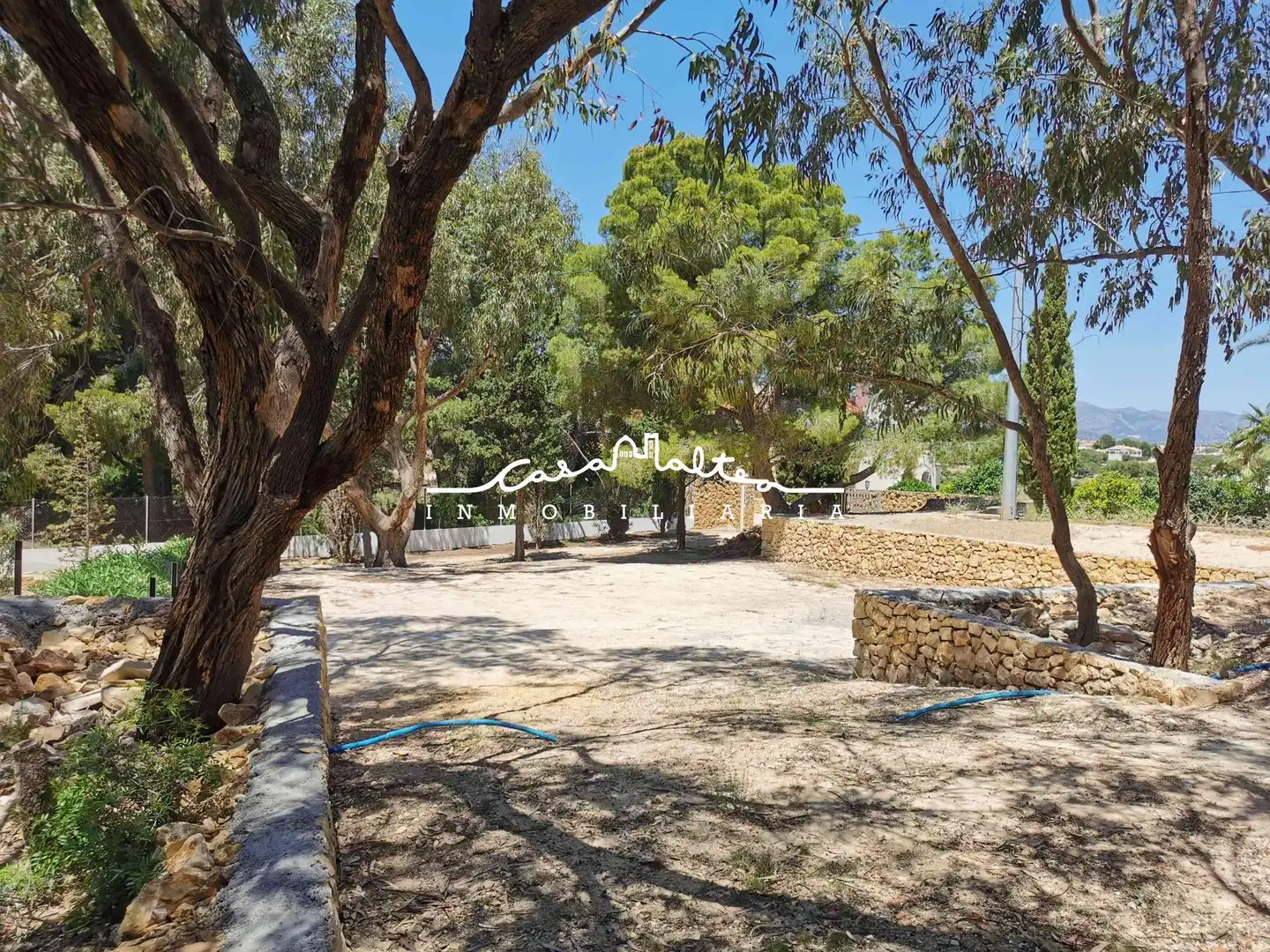 Garden of Houses for sale in L'Alfàs del Pi  with Air Conditioner, Private garden and Terrace