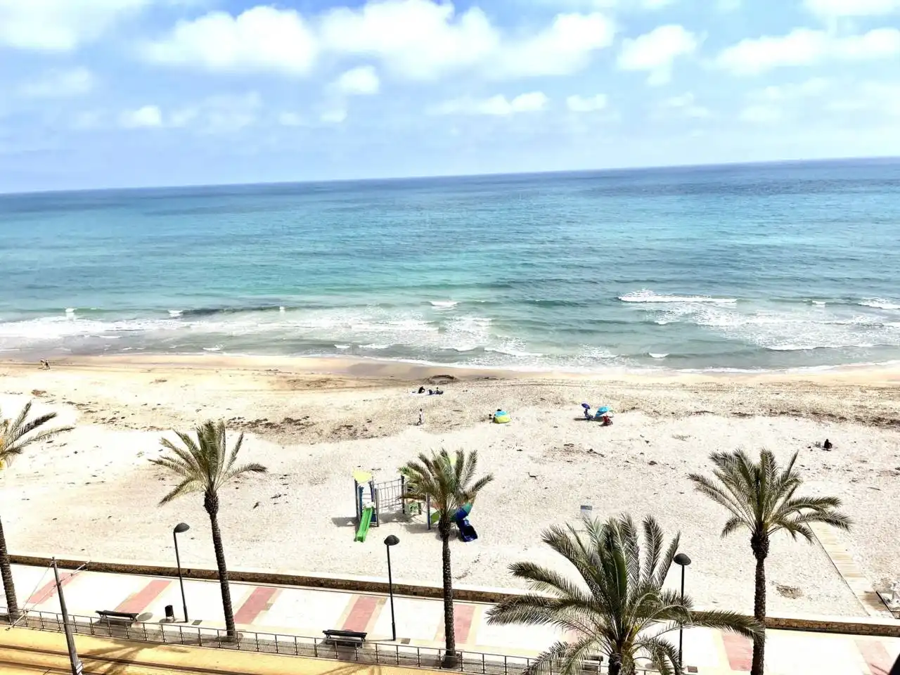 Exterior view of Flat for rent in El Campello  with Terrace, Furnished and Community pool