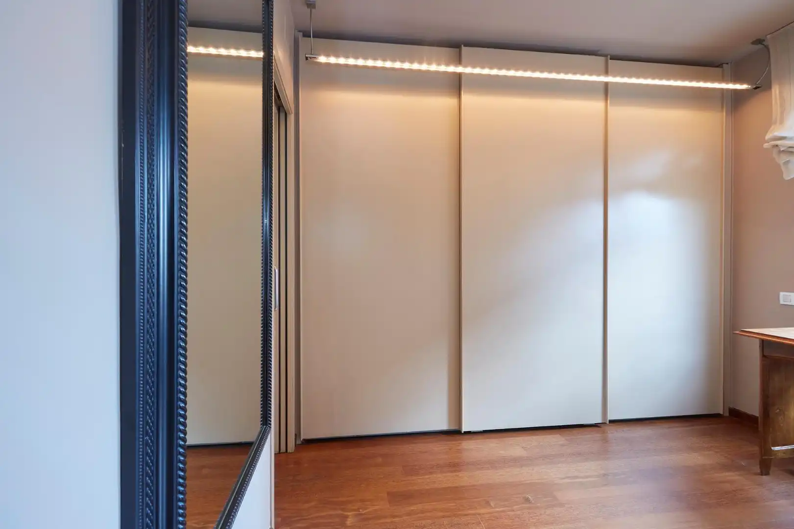 Schlafzimmer von Wohnung zur Miete in Barcelona mit Klimaanlage, Terrasse und Abstellraum