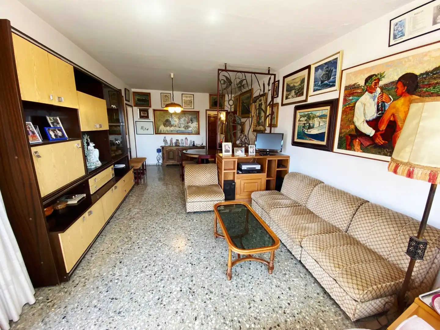 Wohnzimmer von Wohnung zum Verkauf in Lloret de Mar mit Terrasse
