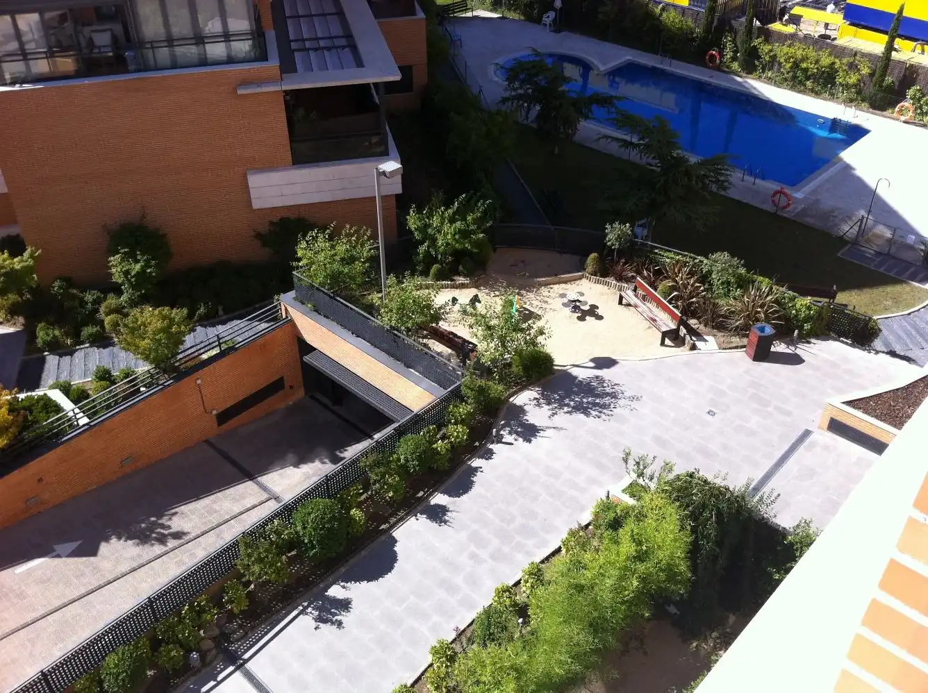 Terrace of Flat for sale in Madrid  with Air Conditioner, Heating and Private garden