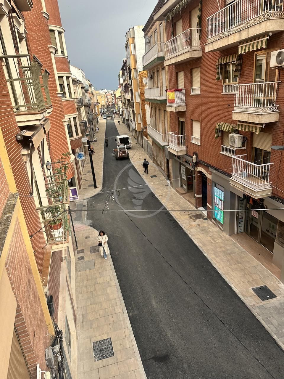 Vista exterior de Pis en venda en Linares amb Terrassa