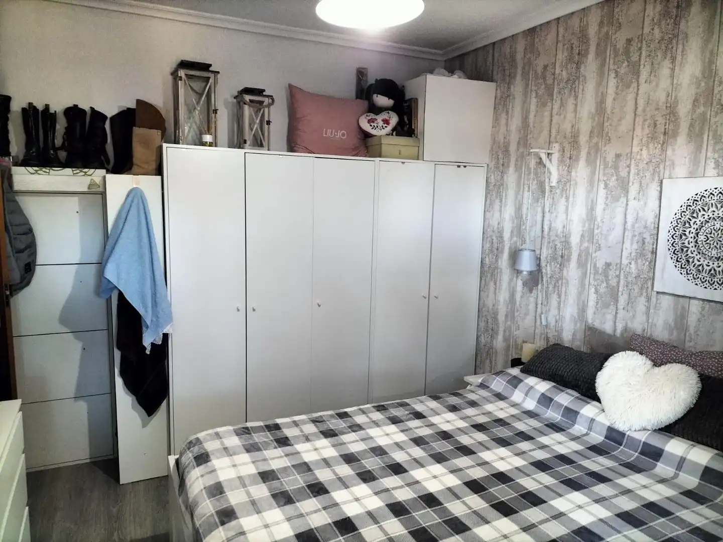 Schlafzimmer von Wohnung zum Verkauf in Villamuriel de Cerrato mit Heizung und Abstellraum