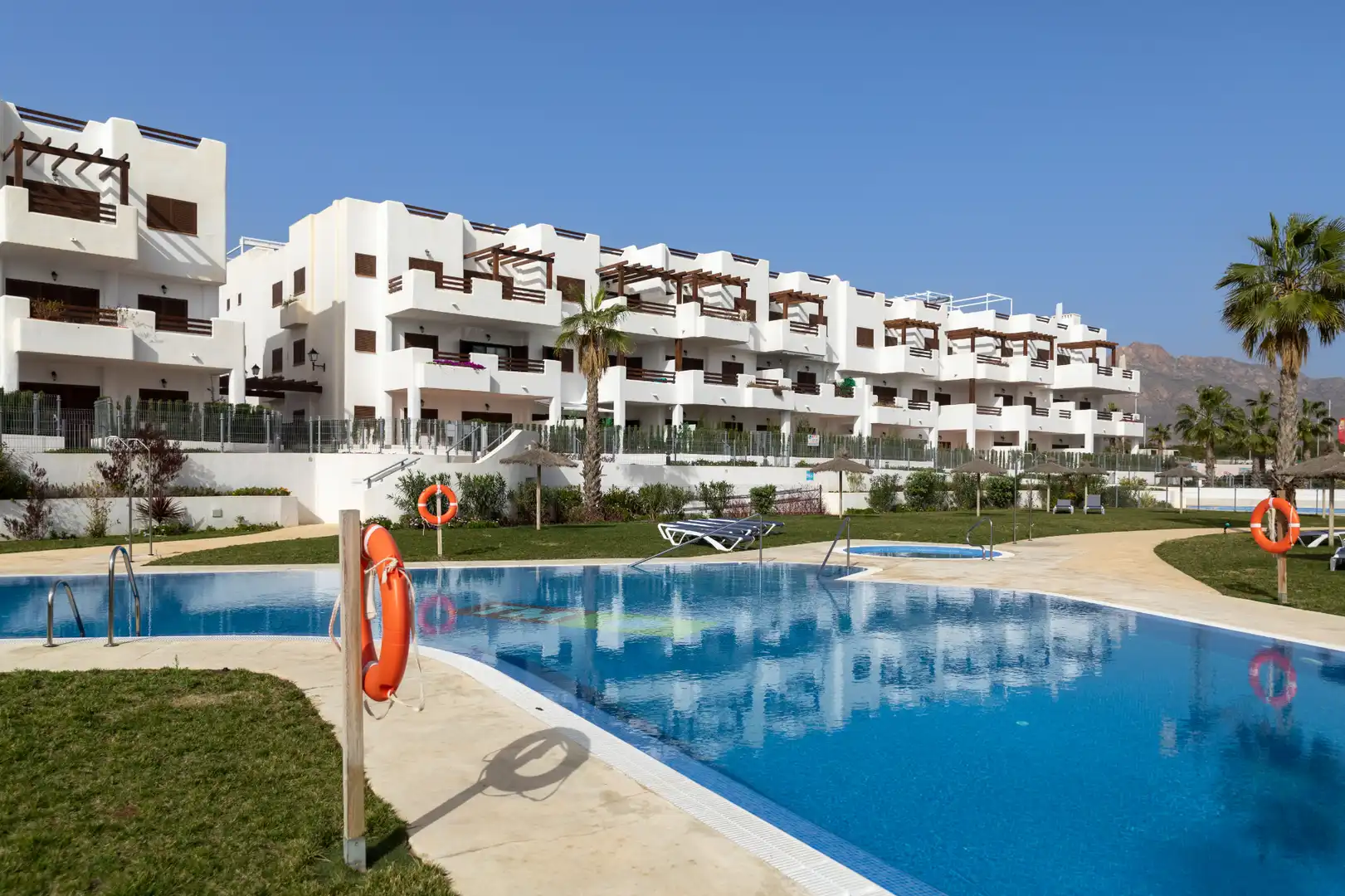 Mini appartamento di nuova costruzione con terrazza in vendita a San Juan de los Terreros, imagen 4