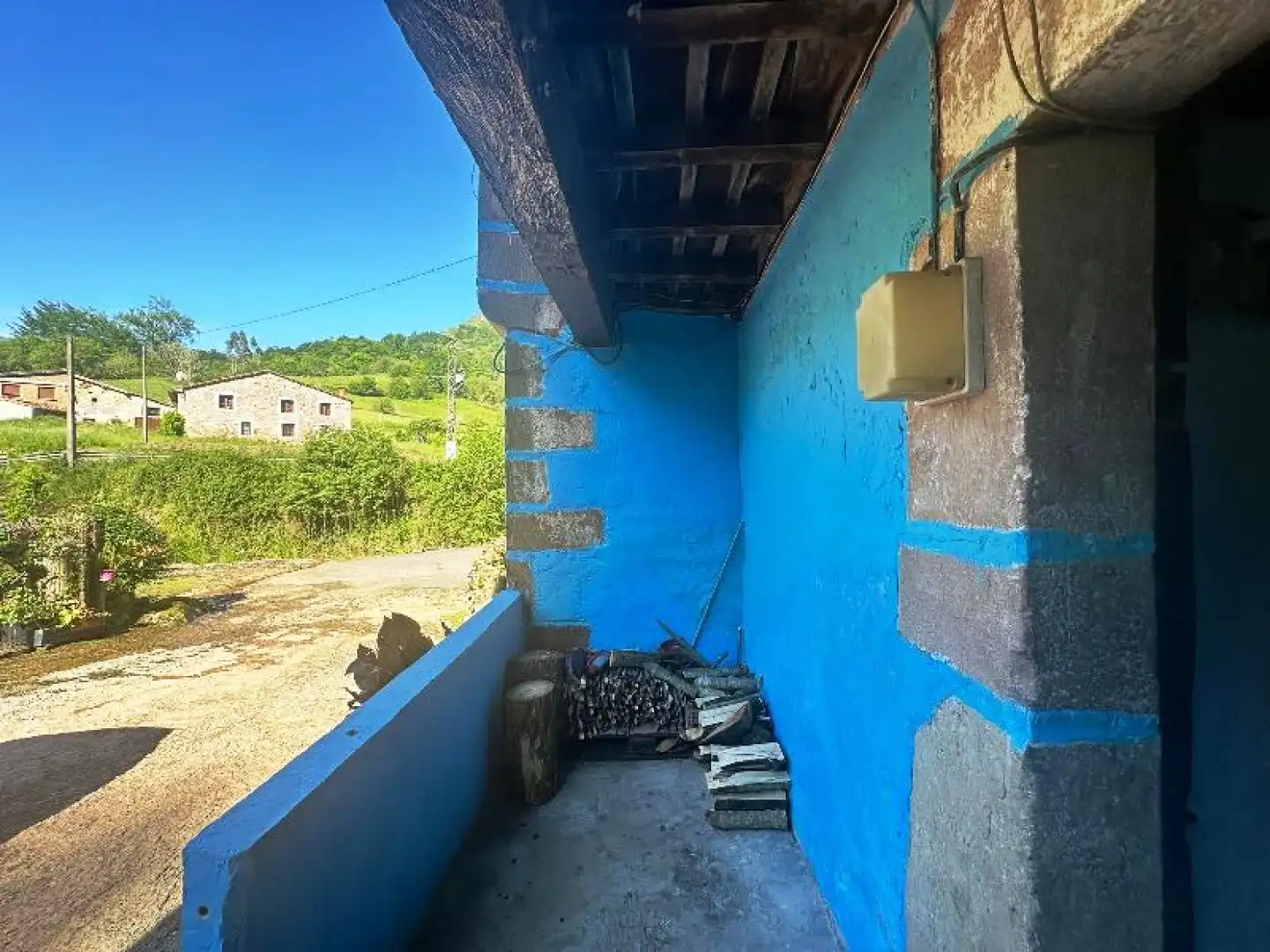 Vista exterior de Casa o chalet en venta en Valdáliga con Jardín privado