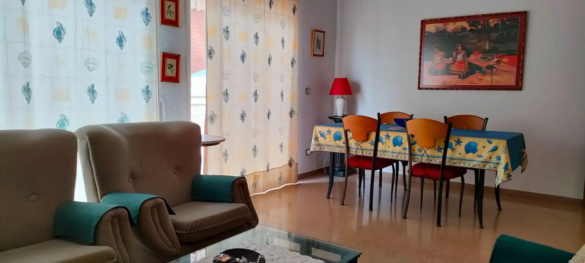 Sala d'estar de Àtic en venda en Vandellòs i l'Hospitalet de l'Infant amb Terrassa