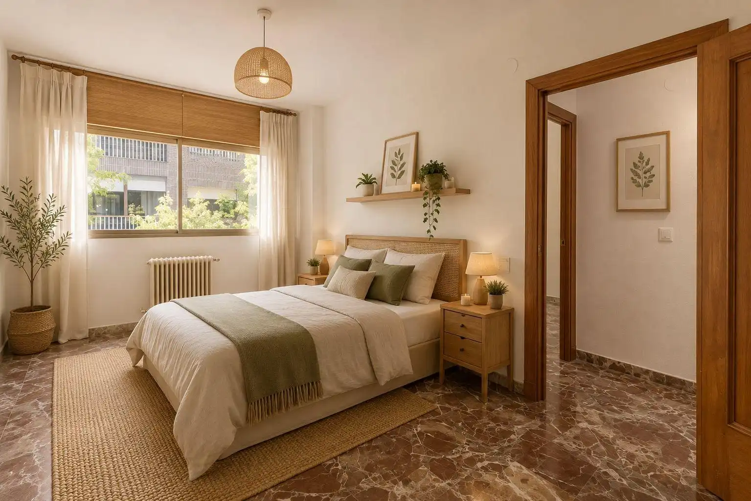 Schlafzimmer von Wohnung zum Verkauf in Granada mit Heizung, Terrasse und Balkon
