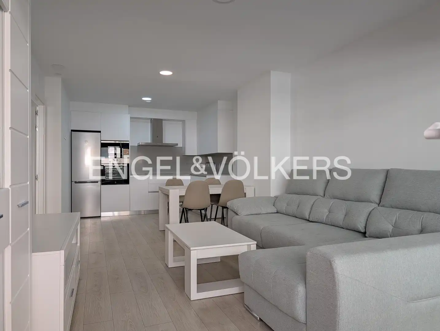 Living room of Flat for rent in Vigo   with Heating and Balcony