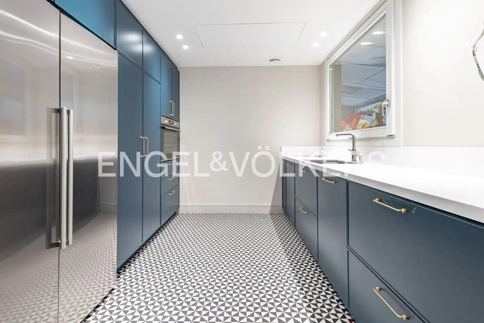 Kitchen of Flat for sale in Barcelona  with Air Conditioner, Heating and Parquet flooring