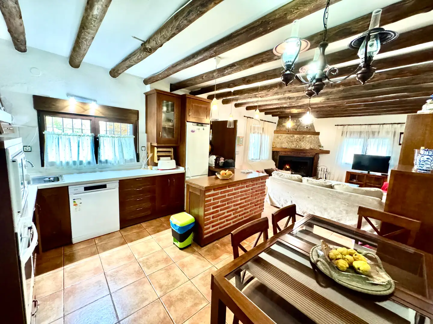 Kitchen of Houses for sale in Alpujarra de la Sierra  with Heating, Private garden and Terrace
