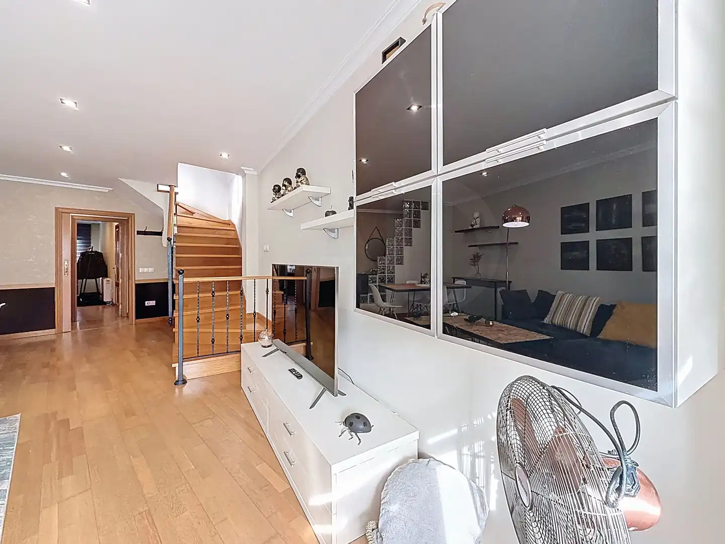 Sala de estar de Dúplex en venta en Ribadumia con Calefacción