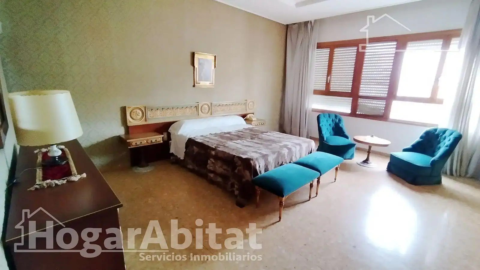 Schlafzimmer von Wohnung zum Verkauf in L'Olleria mit Terrasse und Balkon