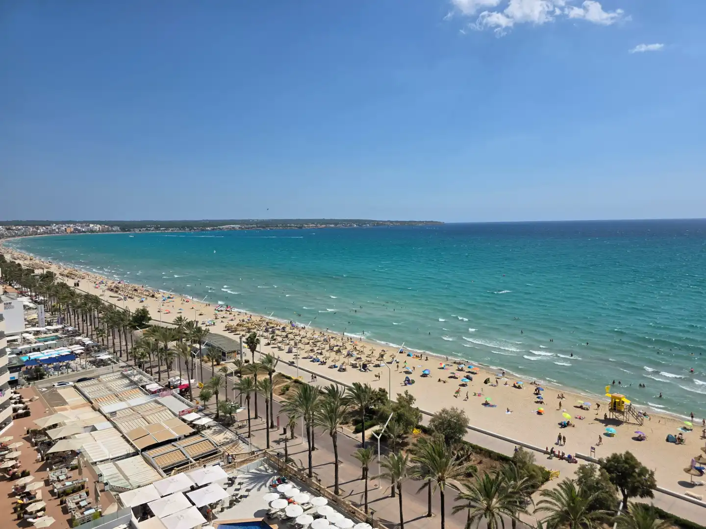 Vista exterior de Estudio de alquiler en  Palma de Mallorca con Amueblado y Lavadora