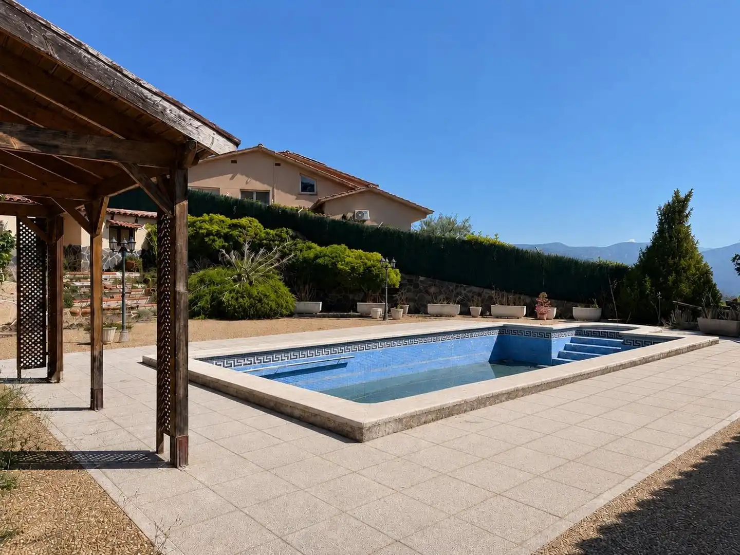 Piscina de Casa o chalet en venta en Bigues i Riells del Fai con Calefacción, Jardín privado y Terraza