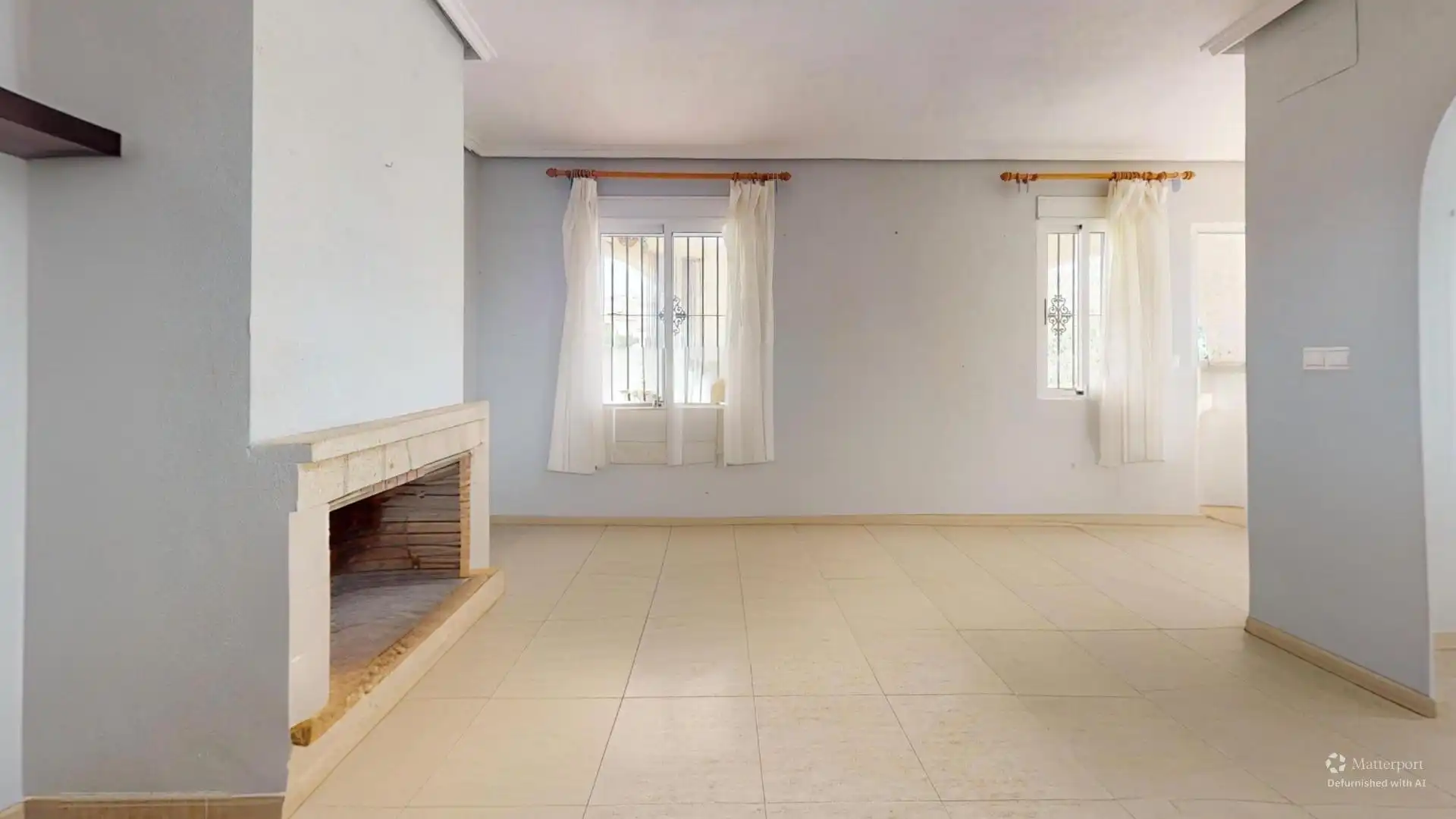 Sala de estar de Casa adosada en venta en Monforte del Cid con Jardín privado